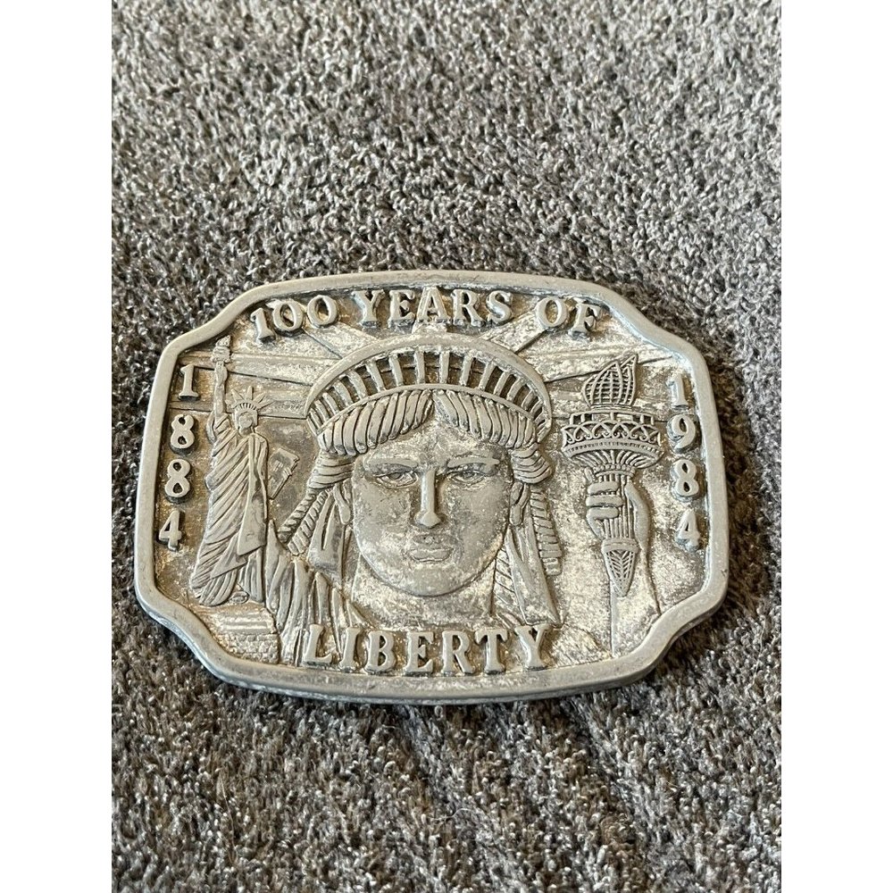 100 Years Of Liberty Statue Of Liberty Belt Buckle C26